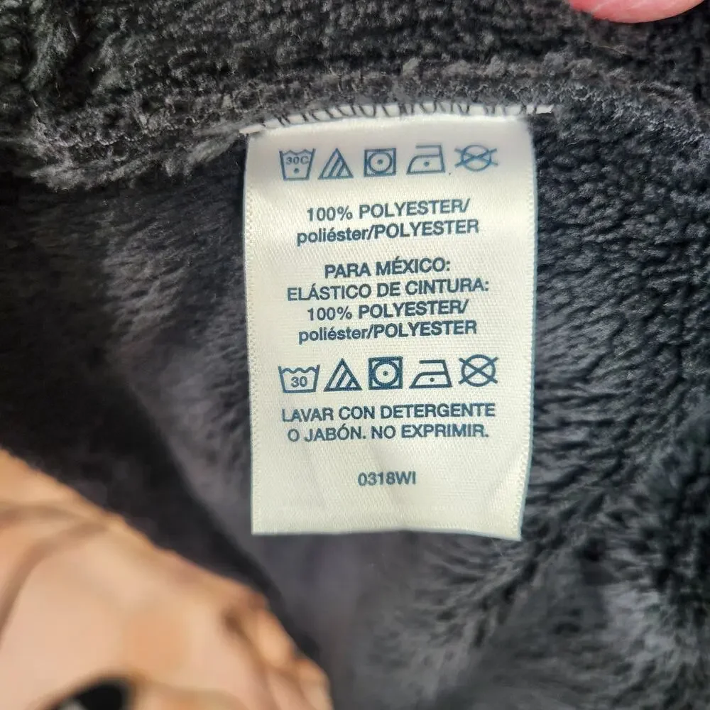 POLO Ralph Lauren Blace Plush Fleece Pony Logo Shawl Collar Robe Size Small
